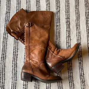 Vince Camuto leather knee high boots